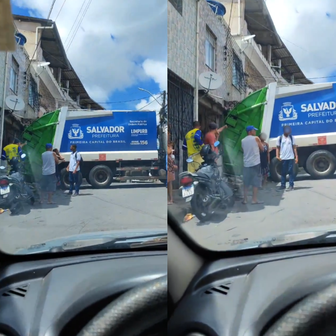 Motorista de caminhão de lixo perde controle e invade casa em Salvador -  Você Notícias